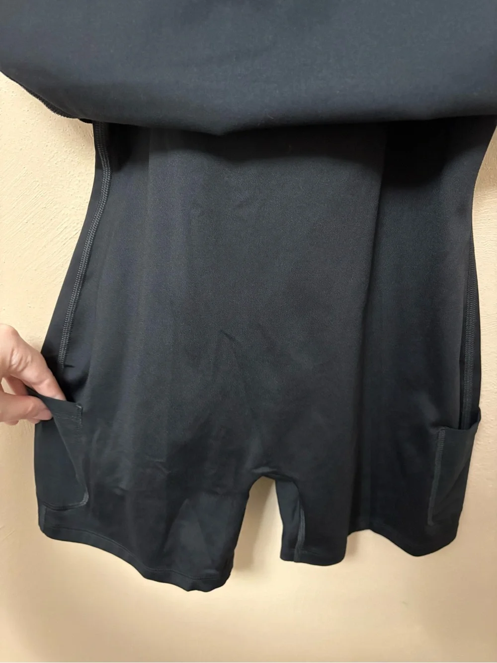 Girlfriend Collective Paloma Racerback Dress Black Size Small - Picture 7 of 8